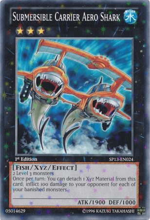 Submersible Carrier Aero Shark [SP13-EN024] Starfoil Rare