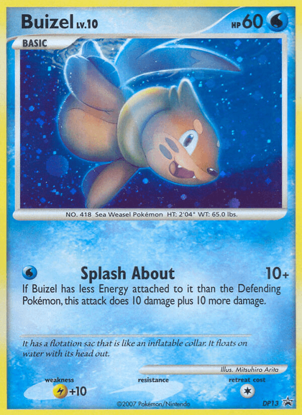 Buizel (DP13) [Diamond & Pearl: Black Star Promos]