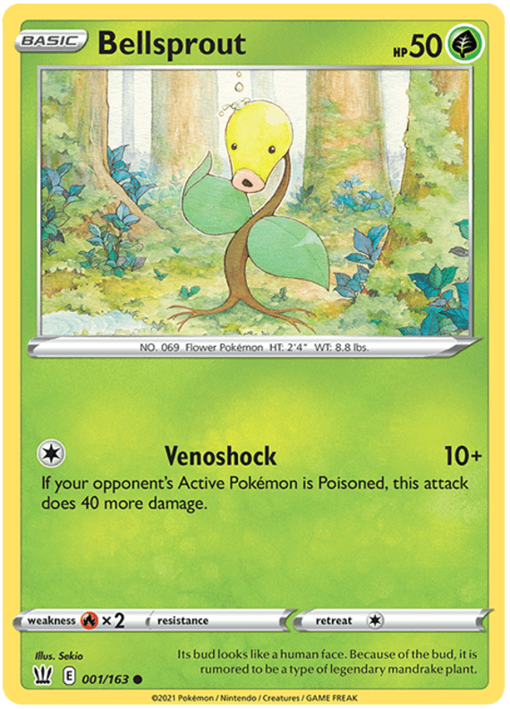 Bellsprout (001/163) [Sword & Shield: Battle Styles]