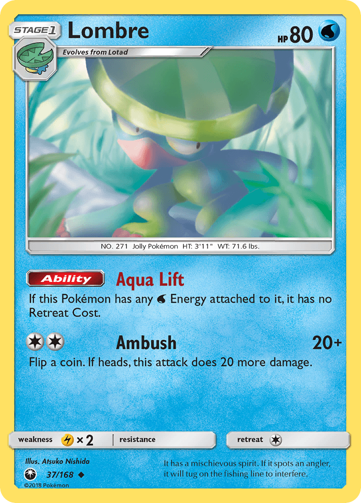 Lombre (37/168) [Sun & Moon: Celestial Storm]