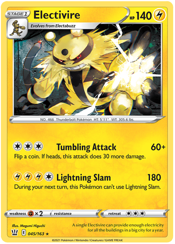 Electivire (045/163) [Sword & Shield: Battle Styles]