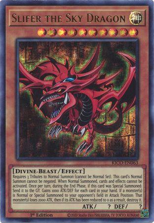 Slifer the Sky Dragon (Ultra Pharaoh's Rare) [KICO-EN063] Ultra Pharaoh's Rare