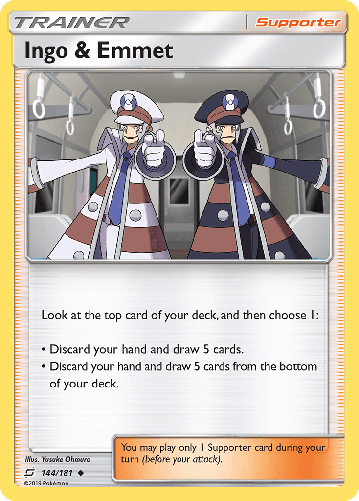 Ingo & Emmet (144/181) [Sun & Moon: Team Up]