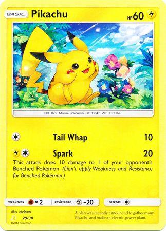 Pikachu (29/30) [Sun & Moon: Trainer Kit - Alolan Raichu]