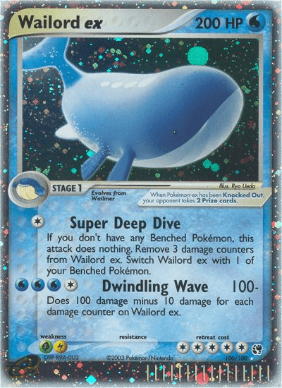 Wailord ex (100/100) [EX: Sandstorm]