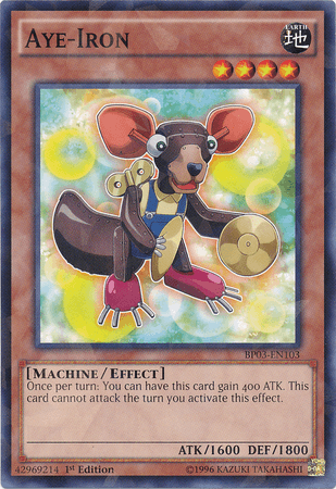 Aye-Iron [BP03-EN103] Shatterfoil Rare