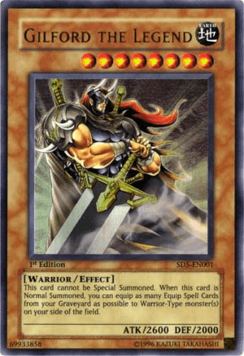 Gilford the Legend [SD5-EN001] Ultra Rare