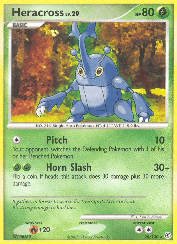 Heracross (28/130) [Diamond & Pearl: Base Set]
