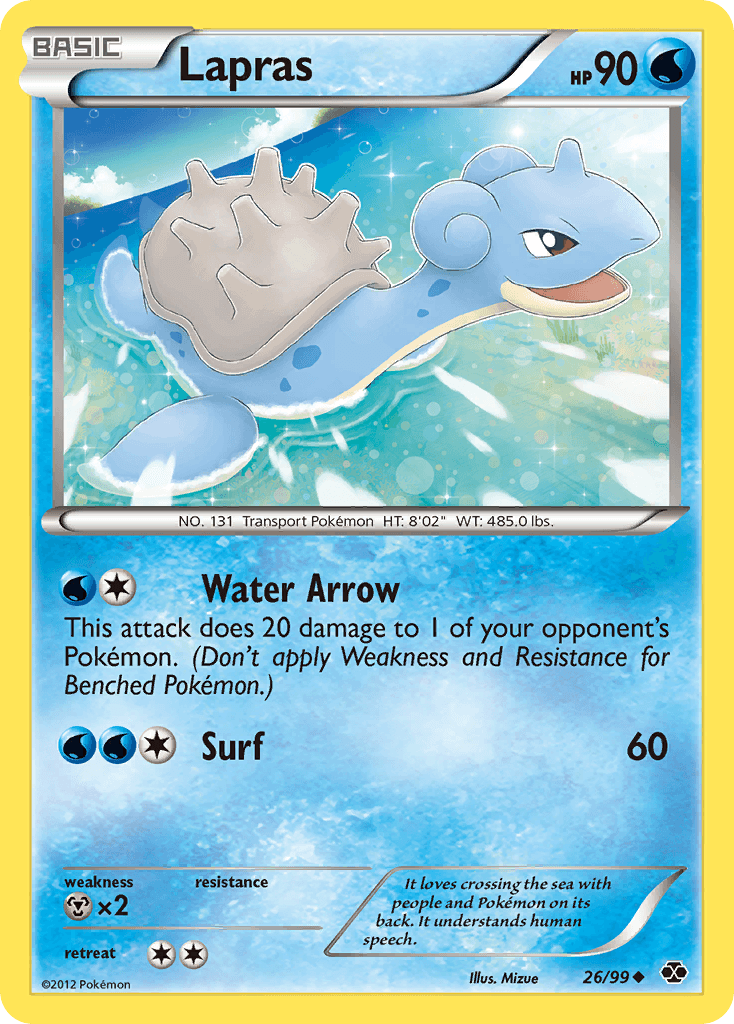 Lapras (26/99) [Black & White: Next Destinies]