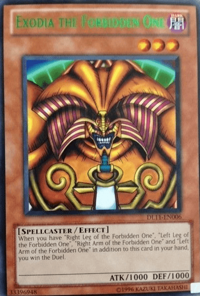 Exodia the Forbidden One (Green) [DL11-EN006] Rare