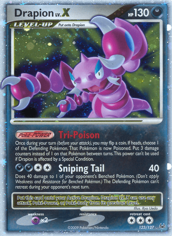 Drapion LV.X (123/127) [Platinum: Base Set]