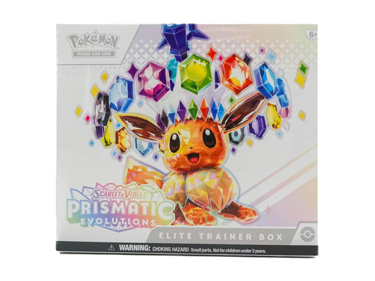 Pokemon Scarlet & Violet - Prismatic Evolutions Elite Trainer Box