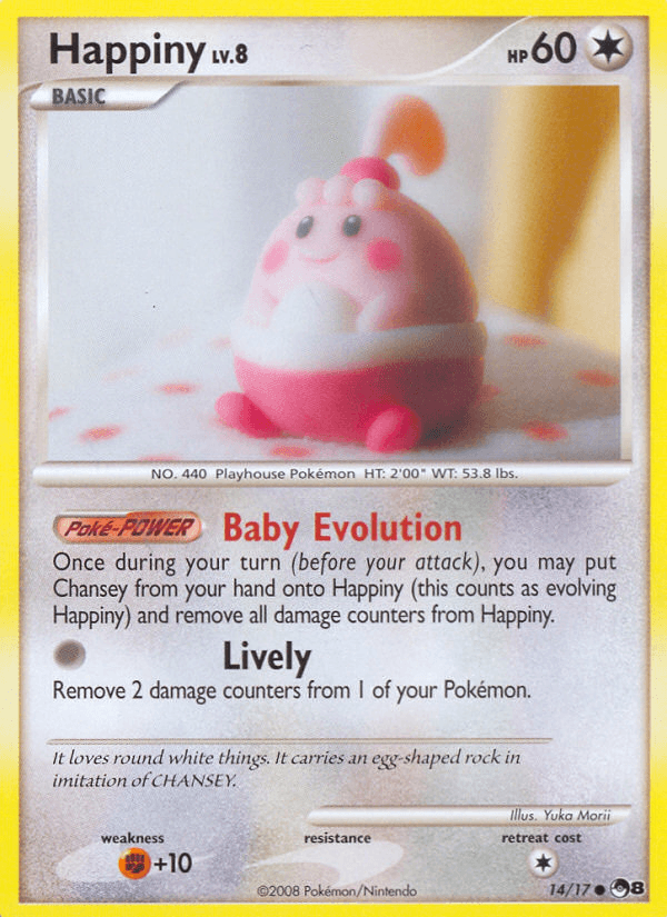 Happiny (14/17) [POP Series 8]
