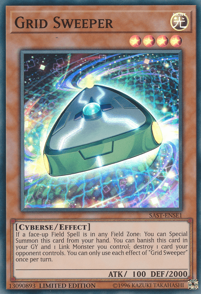 Grid Sweeper [SAST-ENSE1] Super Rare