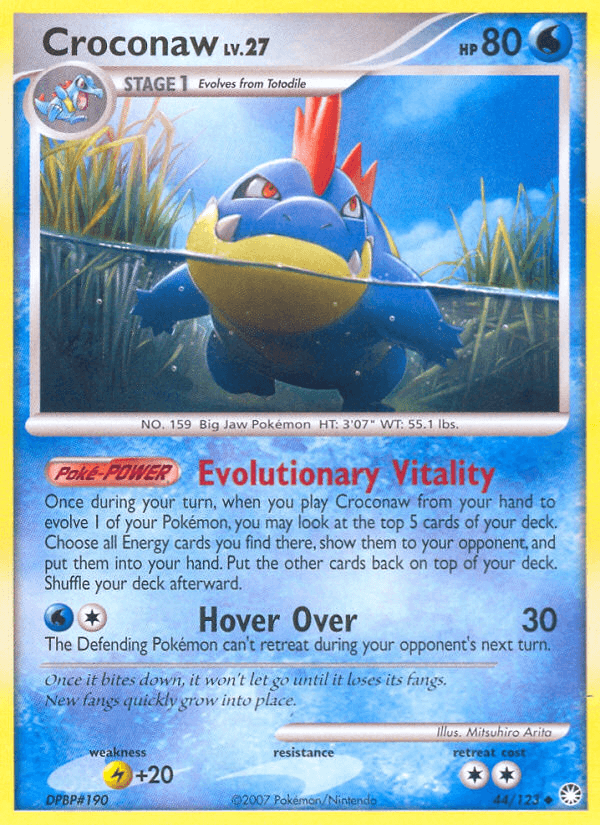 Croconaw (44/123) [Diamond & Pearl: Mysterious Treasures]