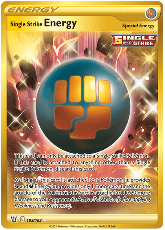 Single Strike Energy (183/163) [Sword & Shield: Battle Styles]