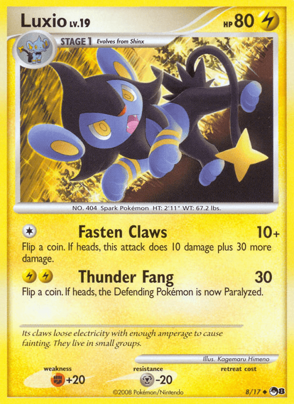 Luxio (8/17) [POP Series 8]