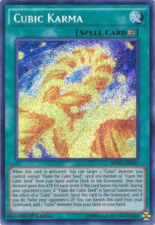 Cubic Karma [MVP1-ENS41] Secret Rare