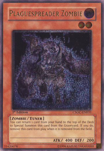 Plaguespreader Zombie (UTR) [CSOC-EN031] Ultimate Rare