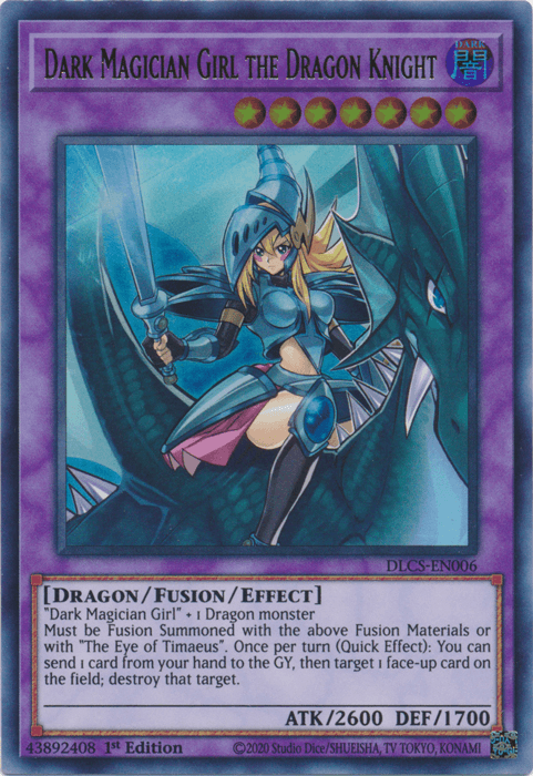 Dark Magician Girl the Dragon Knight [DLCS-EN006] Ultra Rare