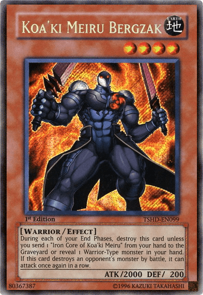 Koa'ki Meiru Bergzak [TSHD-EN099] Secret Rare