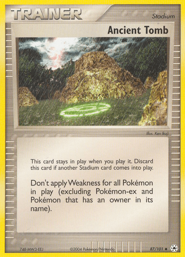 Ancient Tomb (87/101) [EX: Hidden Legends]