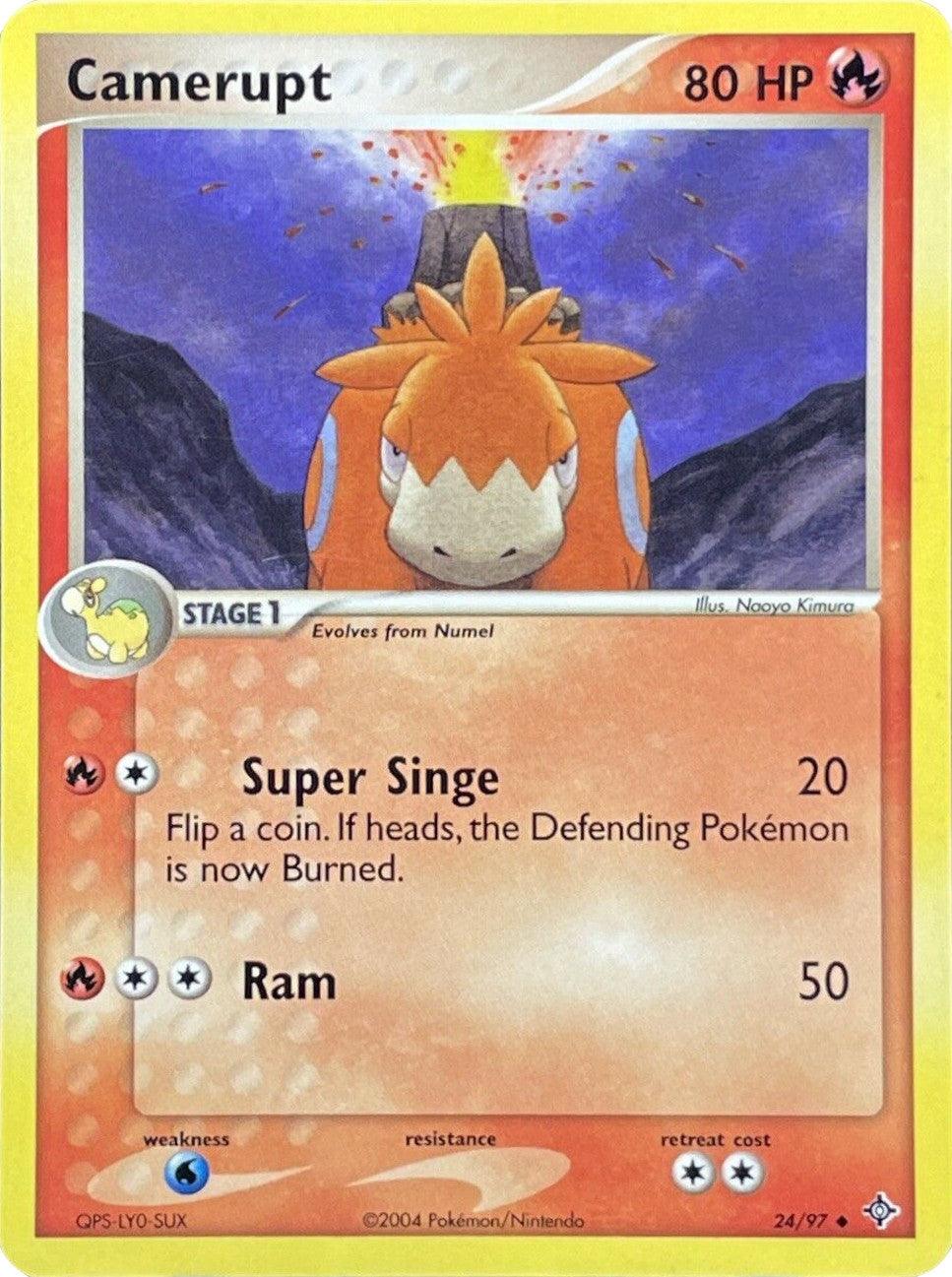 Camerupt (24/97) [EX: Battle Stadium]