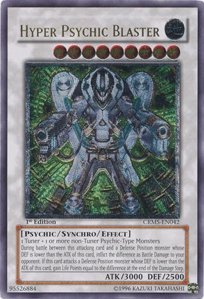 Hyper Psychic Blaster [CRMS-EN042] Ultimate Rare