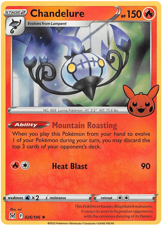 Chandelure (026/196) [Trick or Trade 2023]