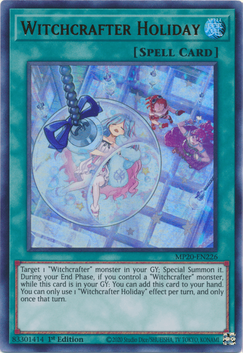 Witchcrafter Holiday [MP20-EN226] Ultra Rare