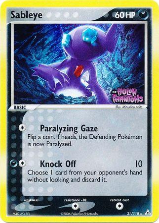Sableye (31/110) (Stamped) [EX: Holon Phantoms]