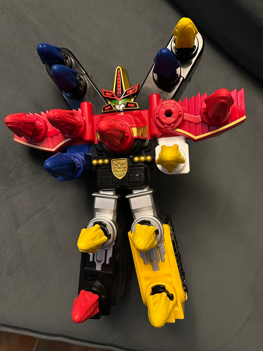 Bandai Power Rangers BattleFire Ultra Gosei Great Megazord Action Figure (Used, Vintage)