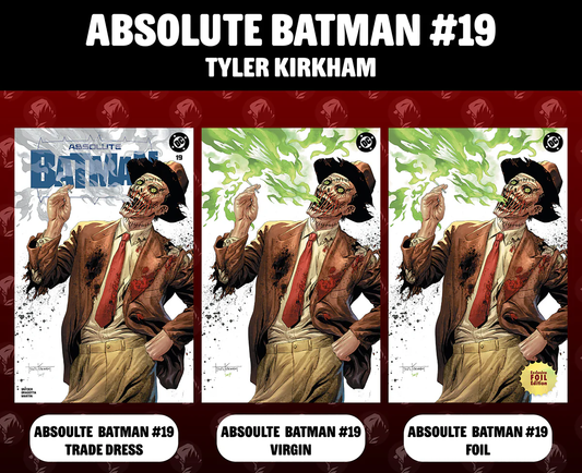ABSOLUTE BATMAN #19 - TYLER KIRKHAM EXCLUSIVE 3-PACK