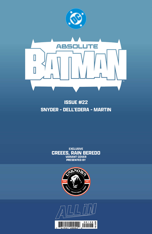 ABSOLUTE BATMAN #22 CREEES EXCLUSIVE VAR (07/08/2026)