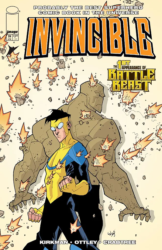 Invincible Universe Battle Beast #1 - Invincible 19 Reprint Surprise Blind Bag Foil Variant