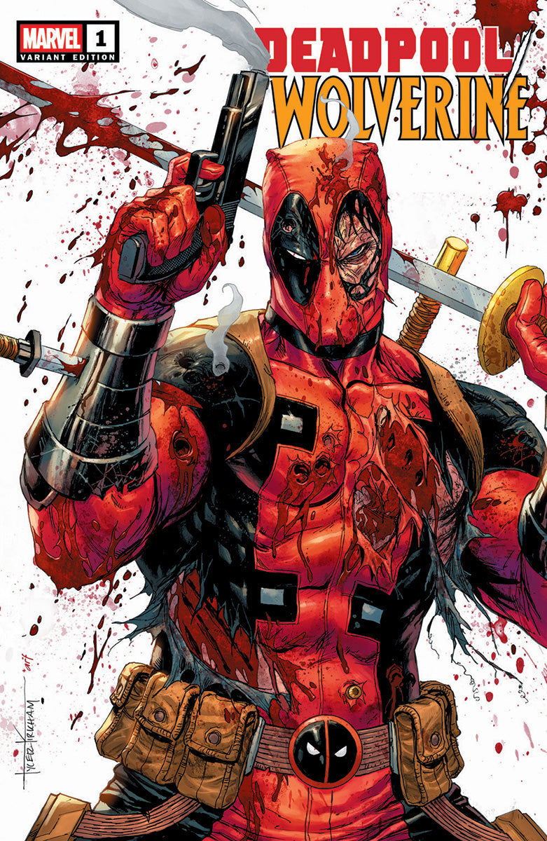 [Signed by Tyler Kirkham] Deadpool / Wolverine #1 Unknown Comics Tyler Kirkham Exclusive Var [IN STOCK]