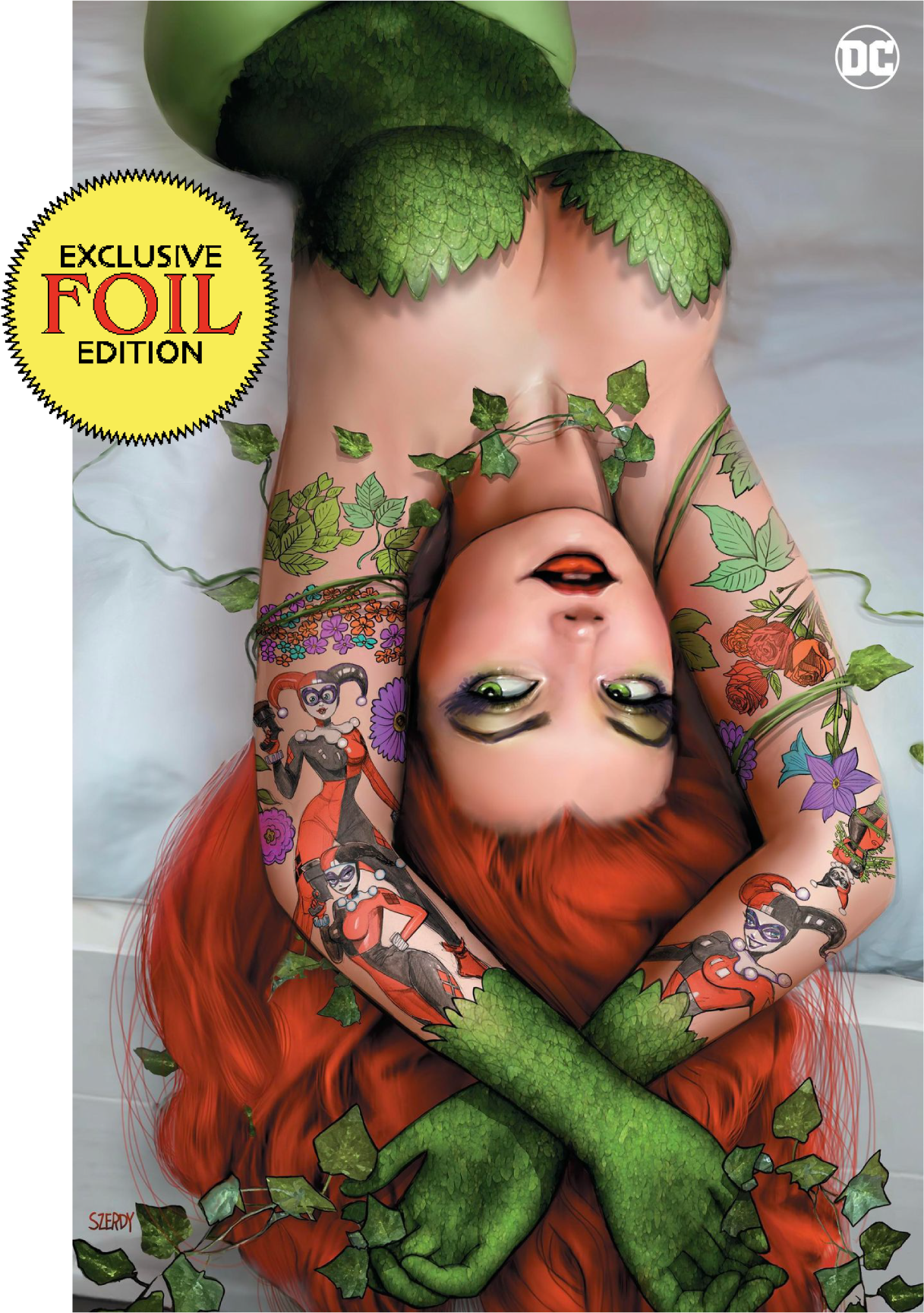 [Signed by Nathan Szerdy] [FOIL] POISON IVY #17 NATHAN SZERDY (616) EXCLUSIVE FOIL VIRGIN VAR [IN STOCK]