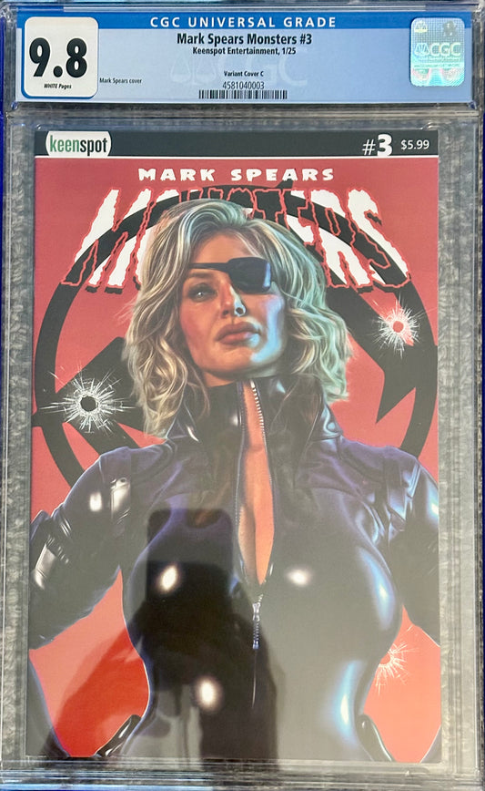 Mark Spears Monsters #3 - CGC 9.8 - Cover C