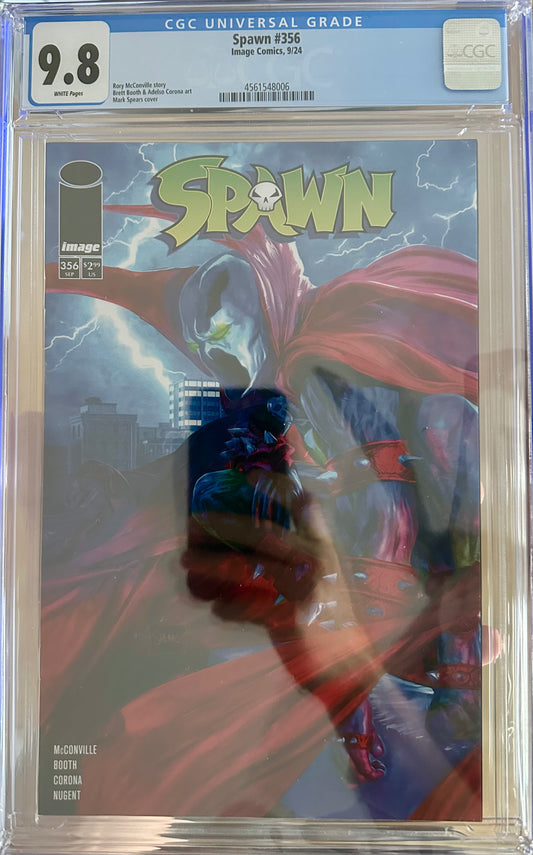 Spawn #356 - Mark Spears Cover - CGC 9.8