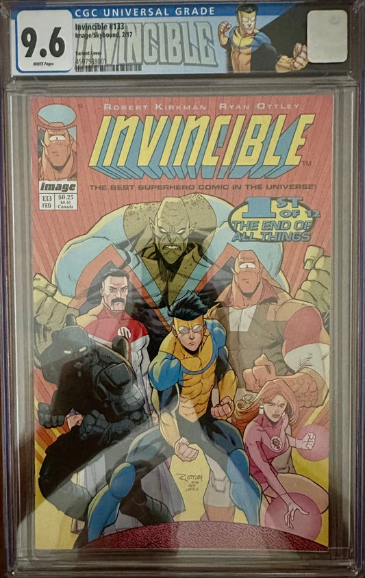 Invincible #133 Youngblood Variant - CGC 9.6