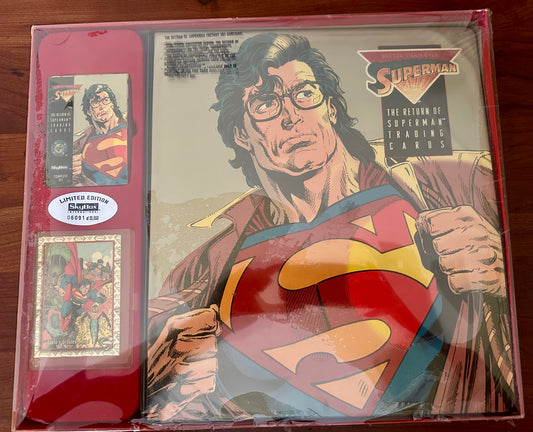 The Return of Superman - Skybox Trading Cards Limited Edition Collector Set /35,000