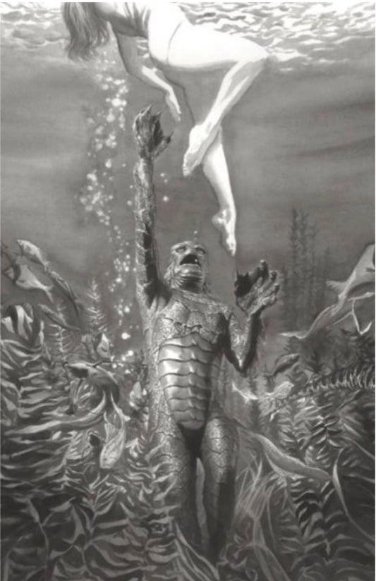 Universal Monsters: Creature From The Black Lagoon Lives! - Alex Ross Virgin Foil Exclusive Variant