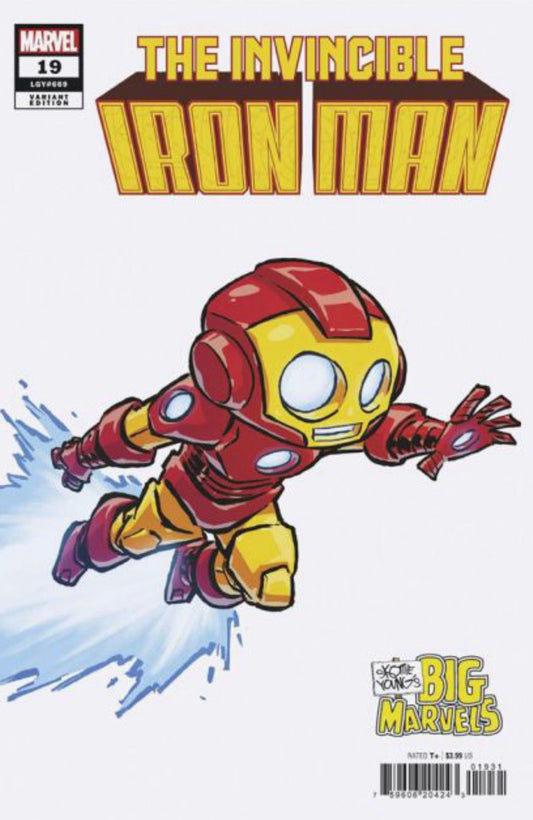 Invincible Iron Man #19 - Skottie Young Big Marvels Variant
