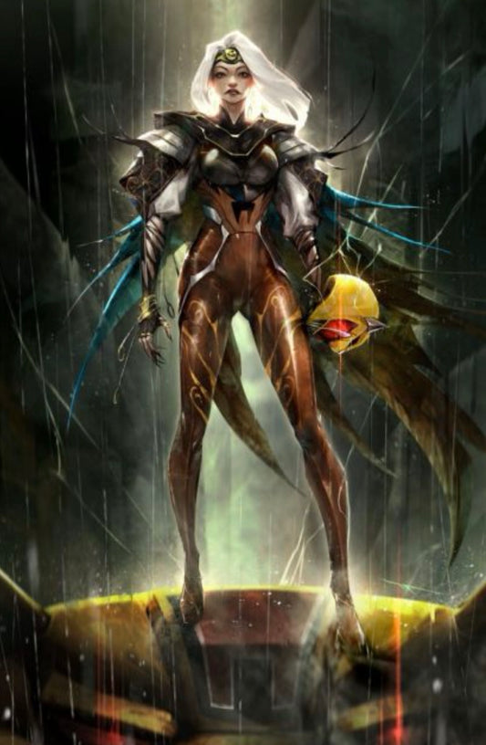 Mighty Morphin Power Rangers: The Return #4 - Ivan Tao Exclusive Foil Virgin Variant