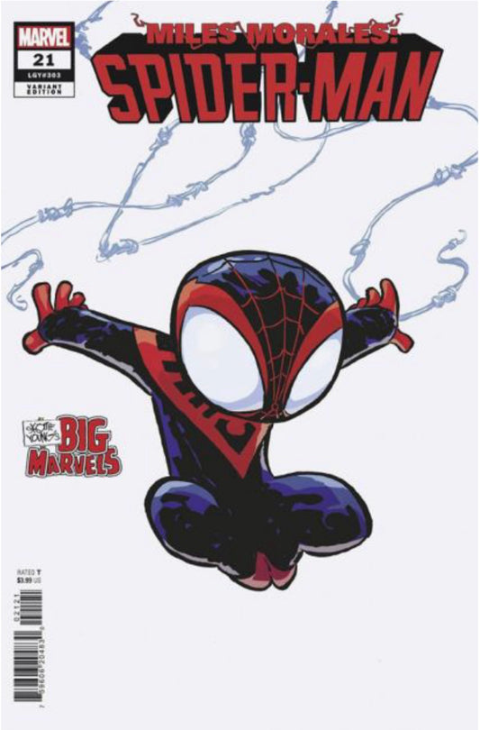 Miles Morales: Spider-Man #21 - Skottie Young Big Marvels Variant