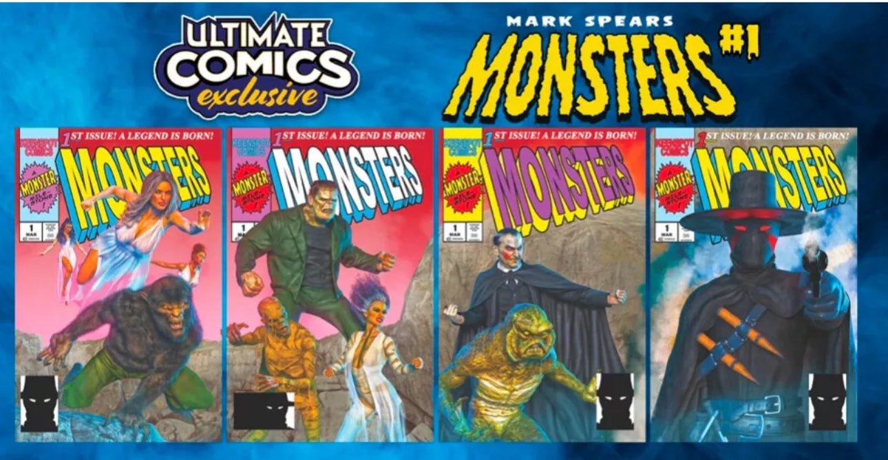 Mark Spears Monsters #1 - X-Men #1 Homage - 4 Cover Set Exclusive