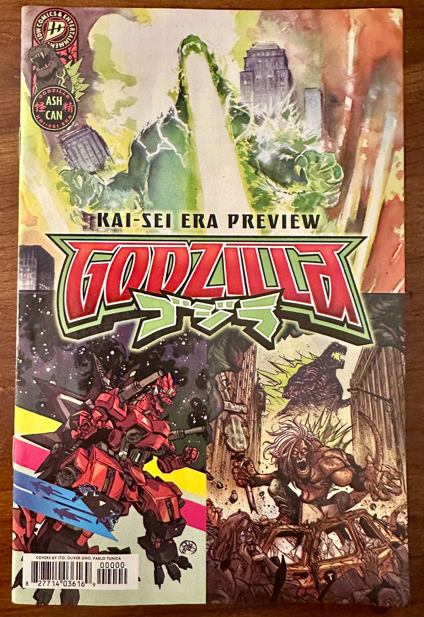 Godzilla - Kai-Sei Era Ashcan Preview