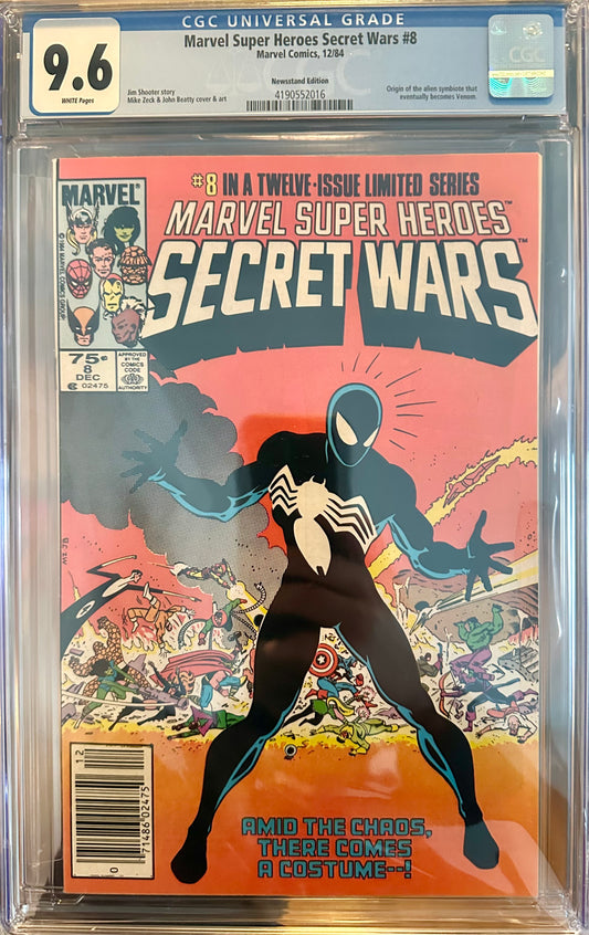 Marvel Super Heroes Secret Wars #8 - CGC 9.6