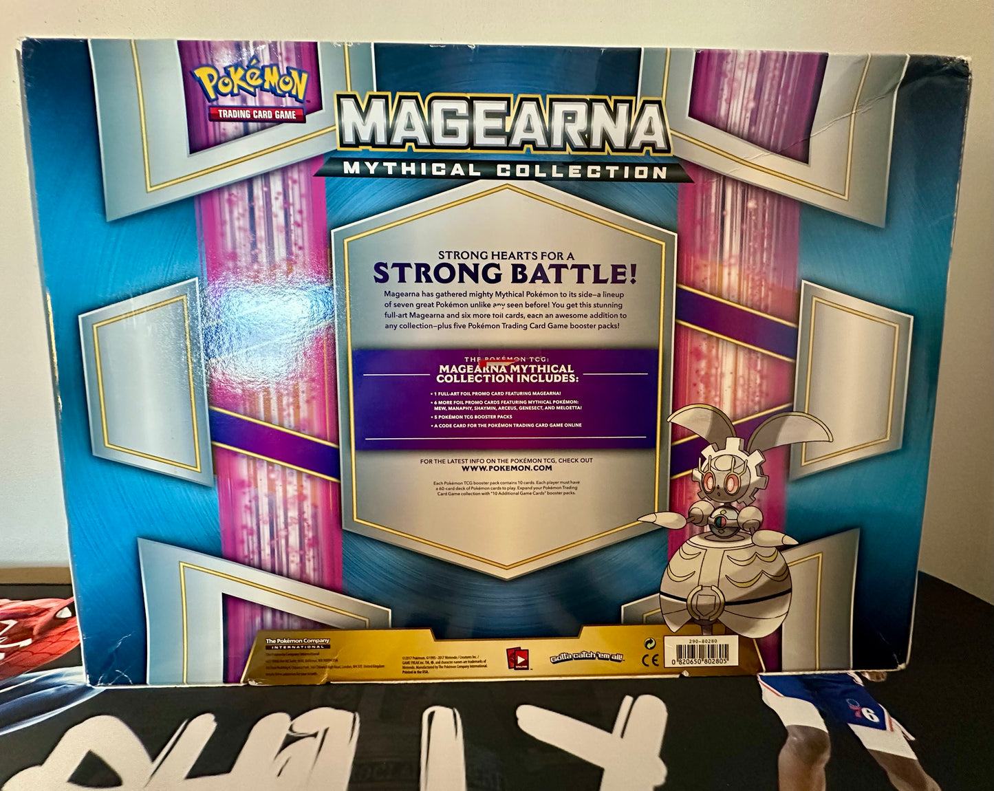 Pokemon Magearna Mythical Collection XY Evolutions Box