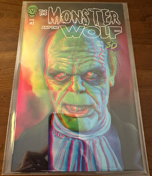 Mark Spears Monsters: The Monster & The Wolf #1 in 3D - Limited Kickstarter Edition - Signed by Mark Spears #4/100